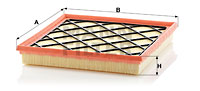 Luftfilter MANN-FILTER C 26 106