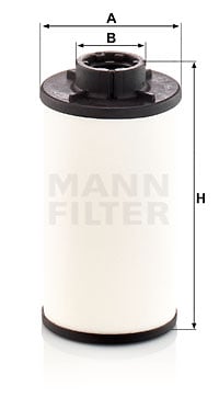 Hydraulikfilter, automatväxel MANN-FILTER H 6003 z