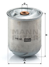 Oljefilter MANN-FILTER ZR 904 x
