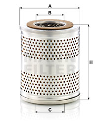 Filter, drifthydraulik MANN-FILTER H 1263/1 x
