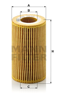 Oljefilter MANN-FILTER HU 7010 z