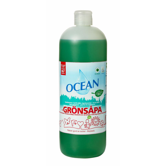 Ocean Grönsåpa 1 liter