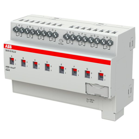 ABB 2CDG110259R0011 Brytaktor KNX, 230V, 10 A Max. antal omkopplarkontakter: 8