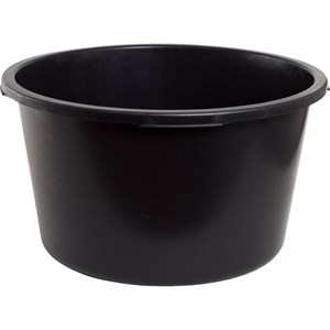Balja rund, svart 65 l