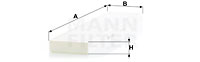Kupéfilter MANN-FILTER CU 5257