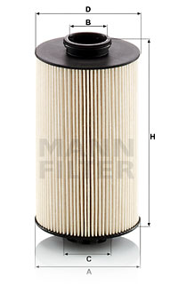 Bränslefilter MANN-FILTER PU 10 029 z