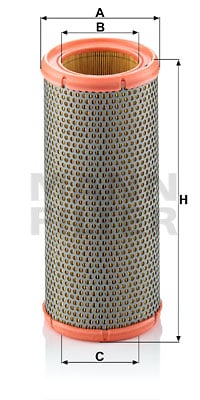 Luftfilter MANN-FILTER C 1184