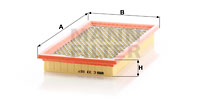 Luftfilter MANN-FILTER C 33 007