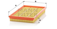 Luftfilter MANN-FILTER C 2974