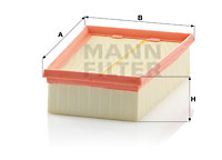 Luftfilter MANN-FILTER C 2433/2
