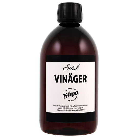 VästerbottensSåpa Vinäger för Tvätt & Städning, 500 ml