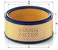 Luftfilter MANN-FILTER C 2360