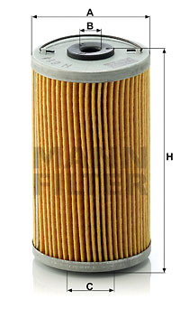 Oljefilter MANN-FILTER H 614 n
