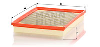 Luftfilter MANN-FILTER C 36 172