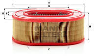 Luftfilter MANN-FILTER C 25 124