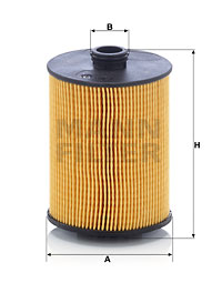 Oljefilter MANN-FILTER HU 8009 z