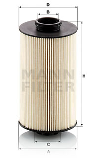 Bränslefilter MANN-FILTER PU 10 019 z