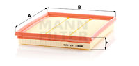 Luftfilter MANN-FILTER C 27 026