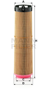 Luftfilter MANN-FILTER C 12 178/1