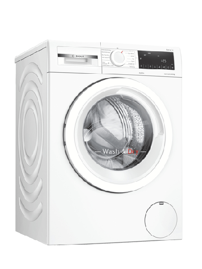 Bosch Wna134l0sn Serie 4 Kombinerad Tvätt/tork - Vit