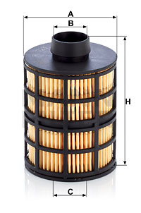 Bränslefilter MANN-FILTER PU 723 x