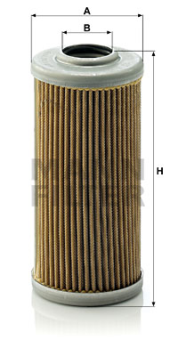 Filter, drifthydraulik MANN-FILTER HD 610