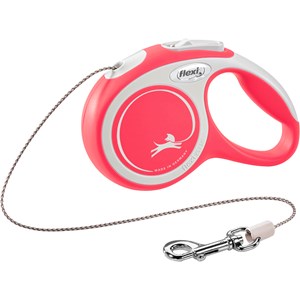 Koppel Flexi New Comfort Lina XS 3 m Röd