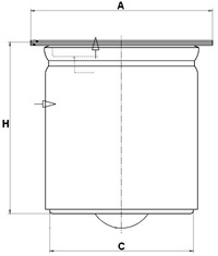 Filter, tryckluft MANN-FILTER LE 5009