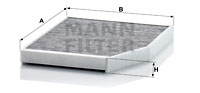 Kupéfilter MANN-FILTER CUK 29 007