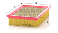 Luftfilter MANN-FILTER C 26 100