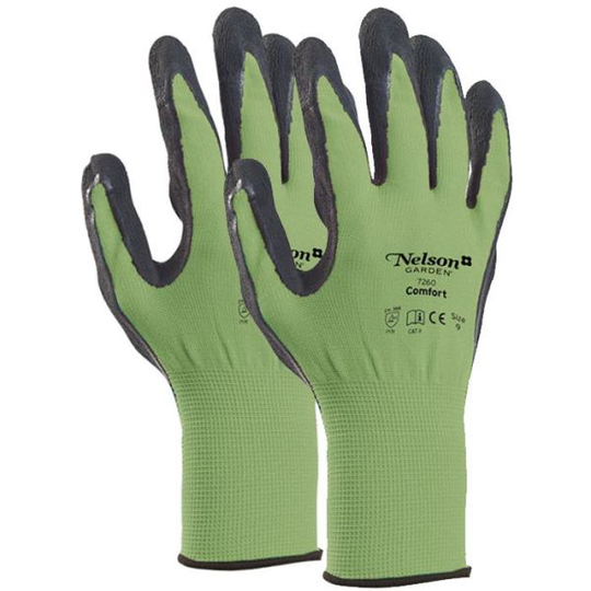 Nelson Garden Comfort Handske limegrön 6