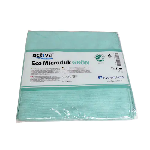 Activa Microfiberduk ECO grön