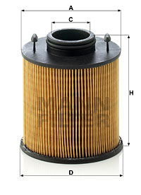 Ureafilter MANN-FILTER U 620/3 y KIT