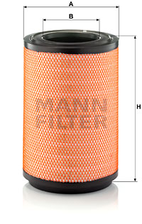 Luftfilter MANN-FILTER C 31 1254