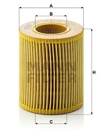 Oljefilter MANN-FILTER HU 711/2 x