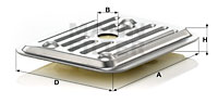 Hydraulikfilter, automatväxel MANN-FILTER H 2019 KIT 1