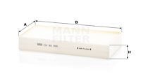 Kupéfilter MANN-FILTER CU 32 005