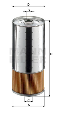 Oljefilter MANN-FILTER PF 1055/1 n