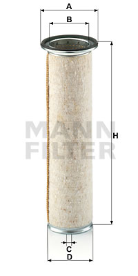 Sekundärluftfilter MANN-FILTER CF 930