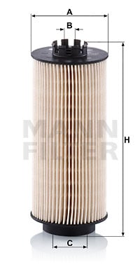 Bränslefilter MANN-FILTER PU 10 022 z
